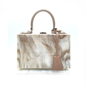 Luxury Women Evening Acrylic Bag Customize Clutch