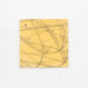 Yellow Acrylic Color Card