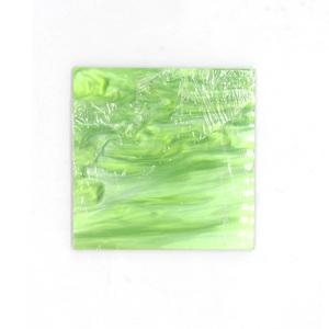 Green Acrylic Color Card