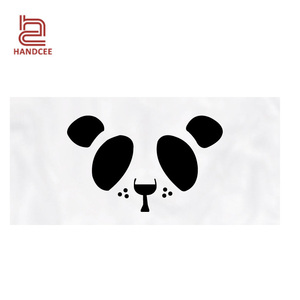 2023 summer black and white panda fashion acrylic bag