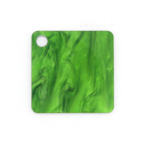 Green Acrylic Color Card