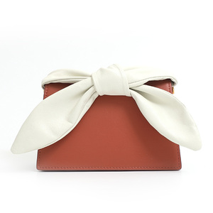 Handcee Rosette Red White Clutch Bag For Girl